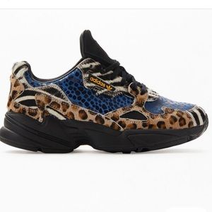Adidas Falcon Animal print sneaker size 6.5 NEW!!!